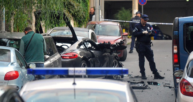 Ко је Лазар Вукићевић: Разнети порше возио делија осумњичен за рањавање вође гробара